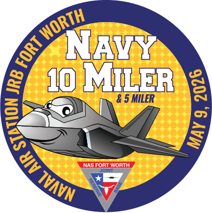 Fort Worth Navy 10 Miler Logo